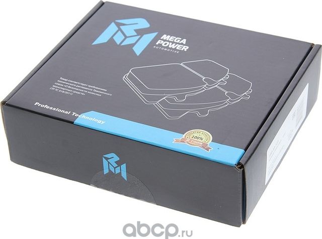 Колодки тормозные PEUGEOT 308 (07-),3008 (09-) передние (4шт.) MEGAPOWER Megapower. Артикул 35033121