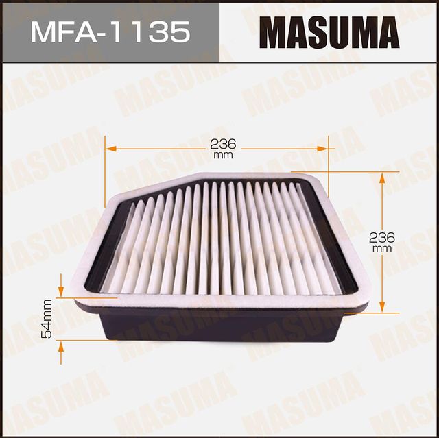 Воздушный фильтр Masuma. Артикул MFA-1135