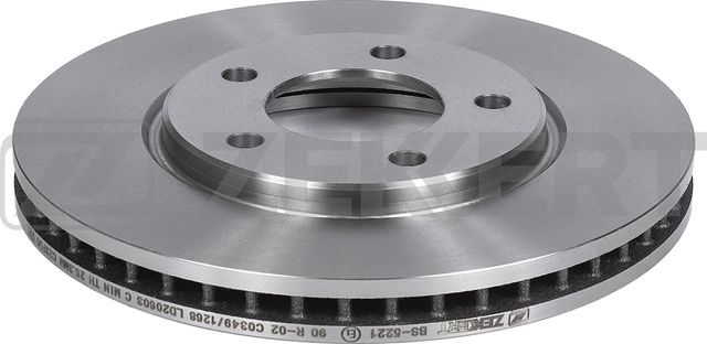 Тормозной диск Zekkert передний для Dodge Caravan IV 2001-2007. Артикул BS-5221