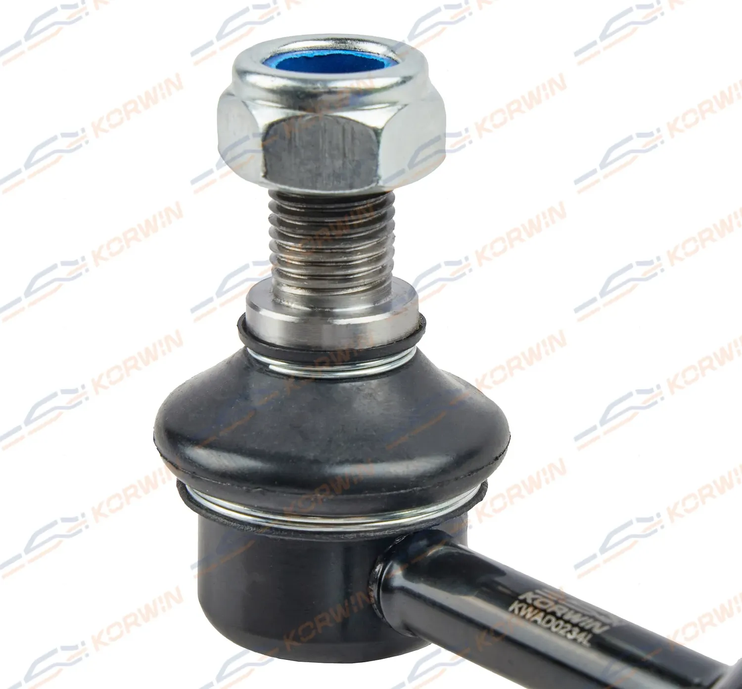 Стойка стабилизатора FR L MITSUBISHI PAJERO 2007- & IV (гарантия 1 год/30т.км) (Korwin). Артикул KWAD0234L