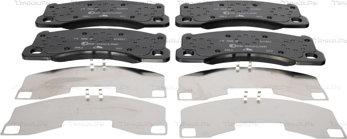 Тормозные колодки ATE передние для Porsche Panamera I 2009-2016. Артикул 13.0460-4852.2