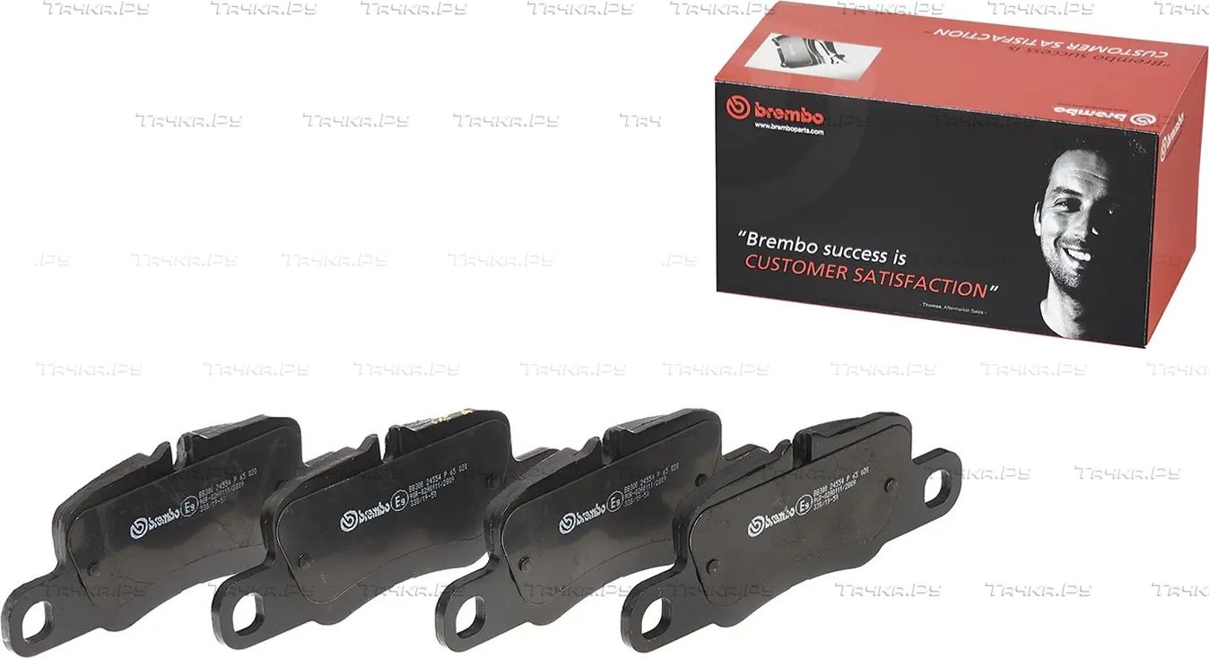 Тормозные колодки Brembo PRIME LINE задние для Porsche Panamera I 2009-2016. Артикул P 65 020