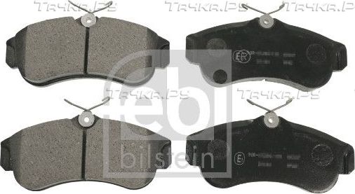 Тормозные колодки Febi Bilstein. Артикул 16201