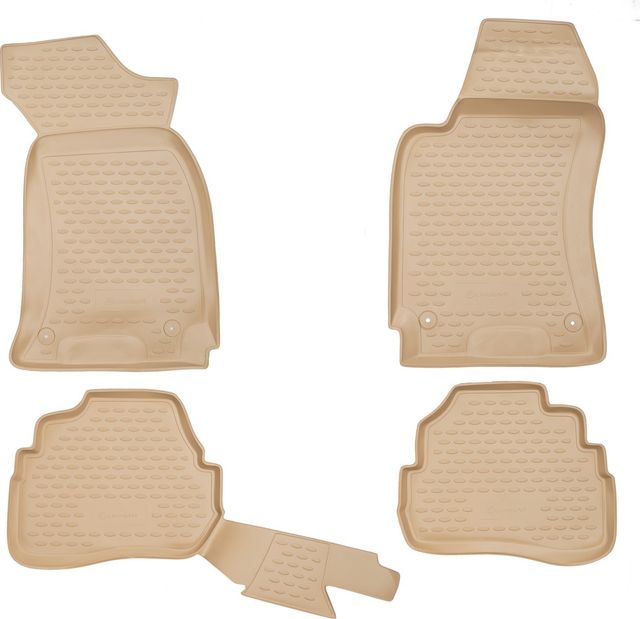 Коврики Element для салона Volkswagen Passat B5 1996-2005 БЕЖЕВЫЕ. Артикул NLC.51.09.212k