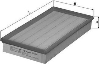 Воздушный фильтр Mahle. Артикул LX 333