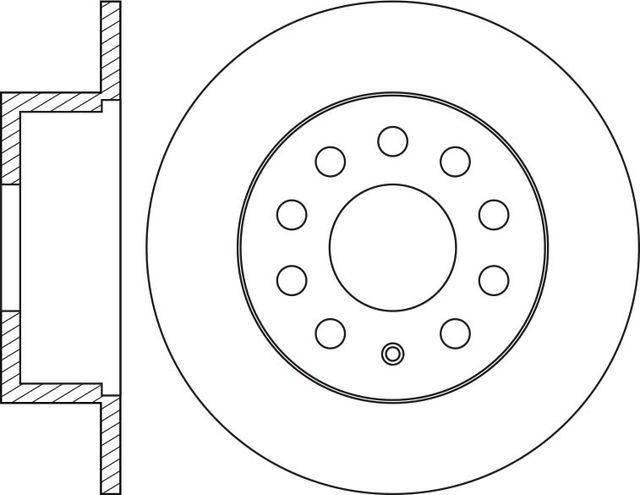 Тормозной диск NiBK. Артикул RN2121