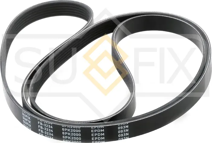 Ремень поликлиновый 6PK2000 (Sufix). Артикул FB-3234