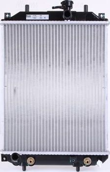 Радиатор охлаждения двигателя Nissens для Daihatsu Cuore VI (L251) 2003-2007. Артикул 61739
