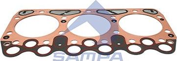 Прокладка ГБЦ Sampa для IVECO EuroTech 1992-1998. Артикул 066.007