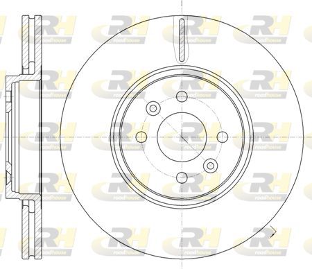 Тормозной диск RoadHouse. Артикул 61049.10
