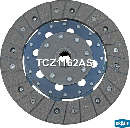 Диск ведомый (Krauf). Артикул TCZ1162AS