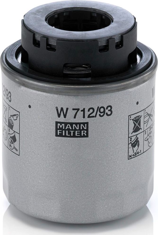 Масляный фильтр Mann-Filter. Артикул W 712/93