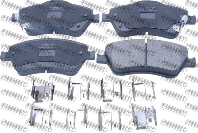 Тормозные колодки Febest. Артикул 0101-ZRE150F