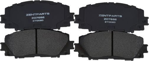 Тормозные колодки Zentparts. Артикул Z07682
