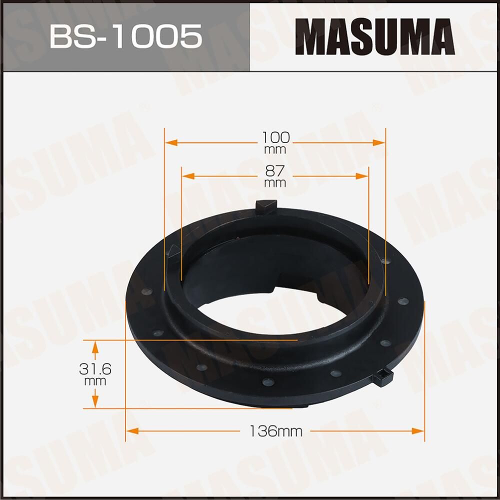 Подшипник опоры амортизатора MASUMA TOYOTA C-HR / NGX10 front. Артикул BS1005