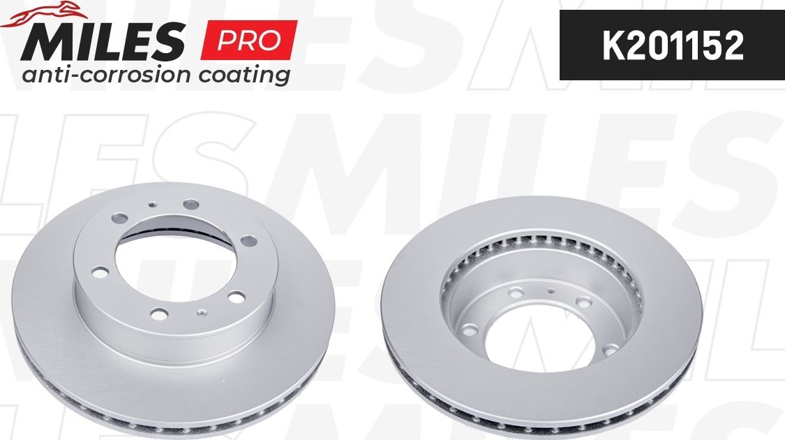 Тормозной диск Miles. Артикул K201152