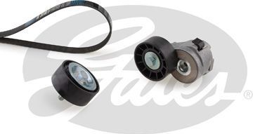 Приводной ремень поликлиновой с роликами (комплект) Gates Micro-V®. Артикул K017PK1338