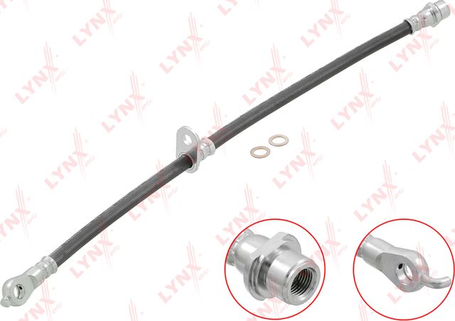 Тормозной шланг LYNXauto для Toyota RAV4 III (XA30) 2006-2013. Артикул BL-3824