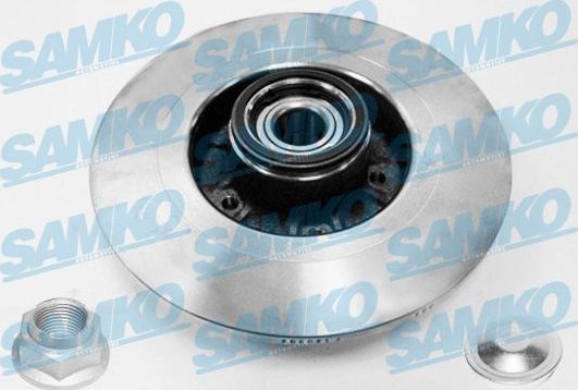 Тормозной диск Samko LPR HUB BRAKE DISC LINE задний для Renault Laguna II 2001-2007. Артикул R1004PCA