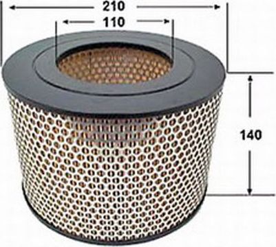 Воздушный фильтр JS Asakashi. Артикул A167J