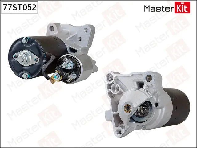 Стартер RENAULT LAGUNA II 1.8/2.0 0.9kw (Master KIT) Master KIT. Артикул 77ST052
