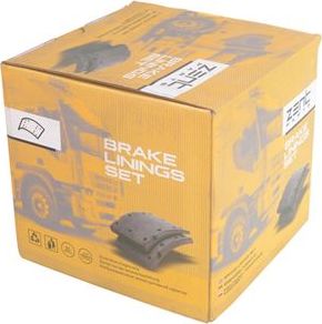 Тормозные накладки Zentparts задние для MAN F2000 1994-2000. Артикул Z10735