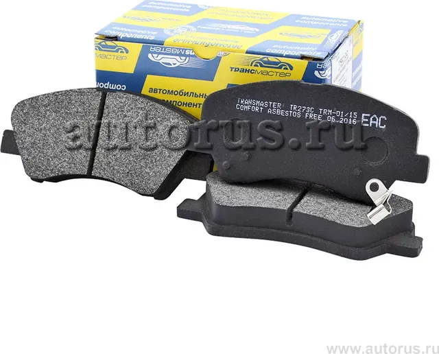 Колодки дискового тормоза с накладками в сборе | перед | (Transmaster) Transmaster. Артикул TR273C