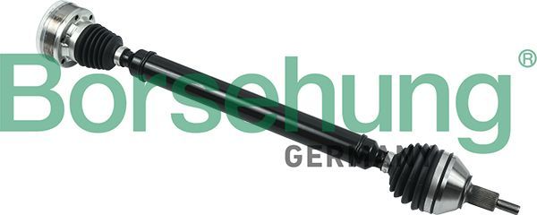 Полуось (привод в сборе, приводной вал) Borsehung правая для Skoda Fabia II 2007-2014. Артикул B18307