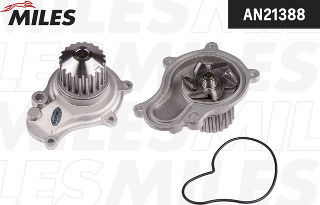 Помпа (водяной насос) Miles для Jeep Wrangler II (TJ) 1996-2007. Артикул AN21388