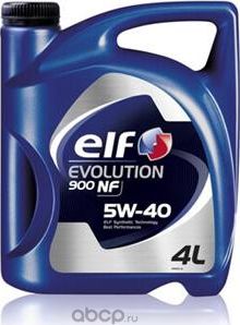 Масло ELF EVOLUTION 900 NF 5W-40 4л.. Артикул 194873