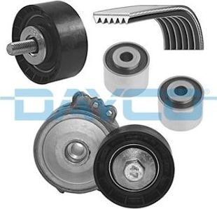 Приводной ремень поликлиновой с роликами (комплект) Dayco. Артикул KPV065