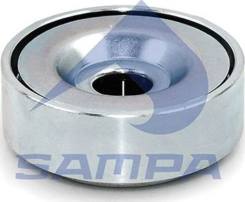 Натяжной ролик (натяжитель) приводного поликлинового ремня Sampa для MAN TGA 2000-2026. Артикул 022.333