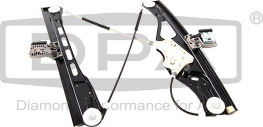 Стеклоподъемник DPA передний правый для Mercedes-Benz E-Класс III (W211, S211) 2002-2009. Артикул 91353002