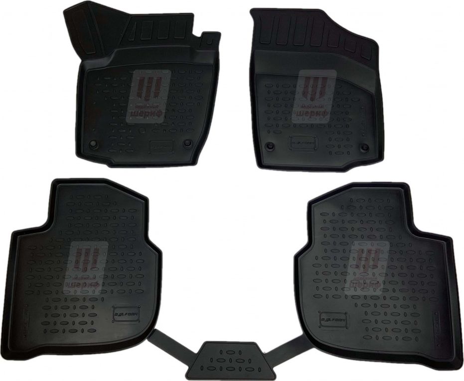 Коврики Delform в салон 3D Skoda Rapid I 2012-2020. Артикул S1303