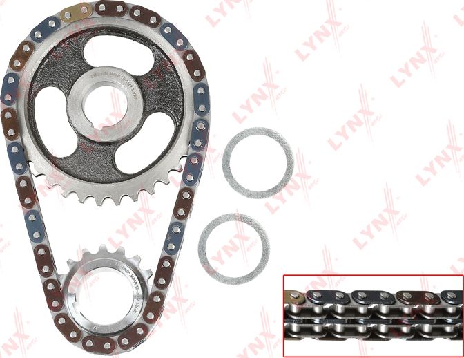 Цепь ГРМ LYNXauto. Артикул TK-0103