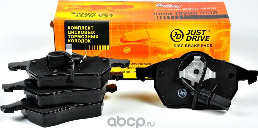 Колодки тормозные, передние GDB1307 (Just Drive). Артикул JBP0277