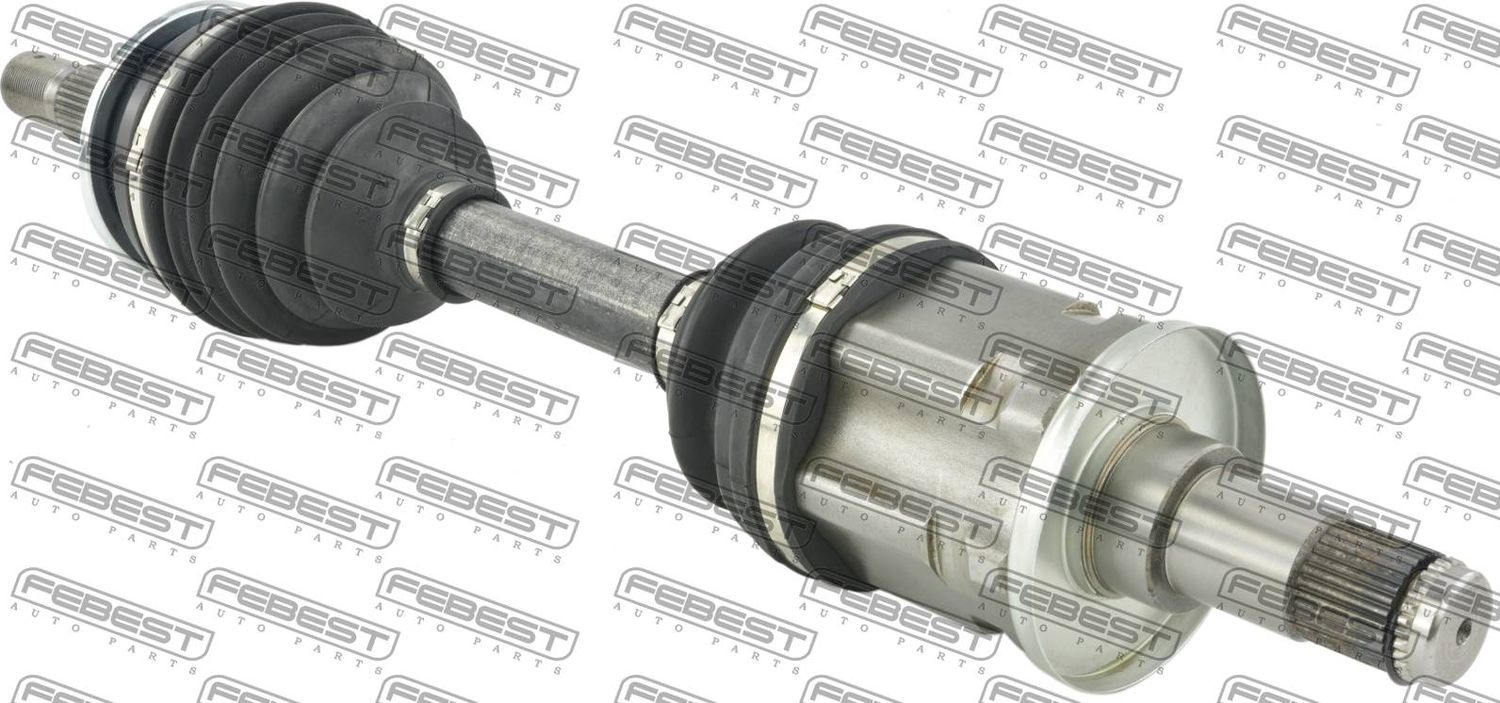Полуось (привод в сборе, приводной вал) Febest. Артикул 0114-GUN126