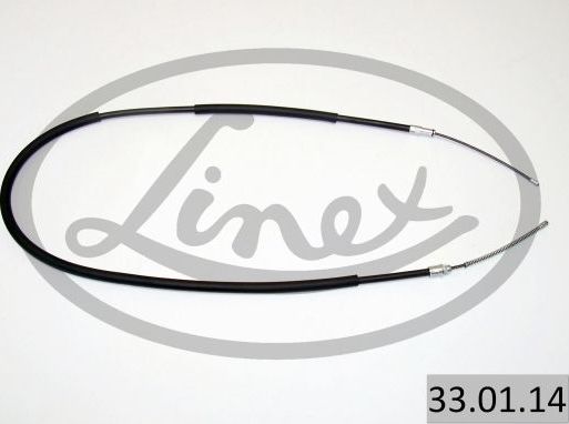Трос ручника (тросик ручного тормоза) Linex. Артикул 33.01.14