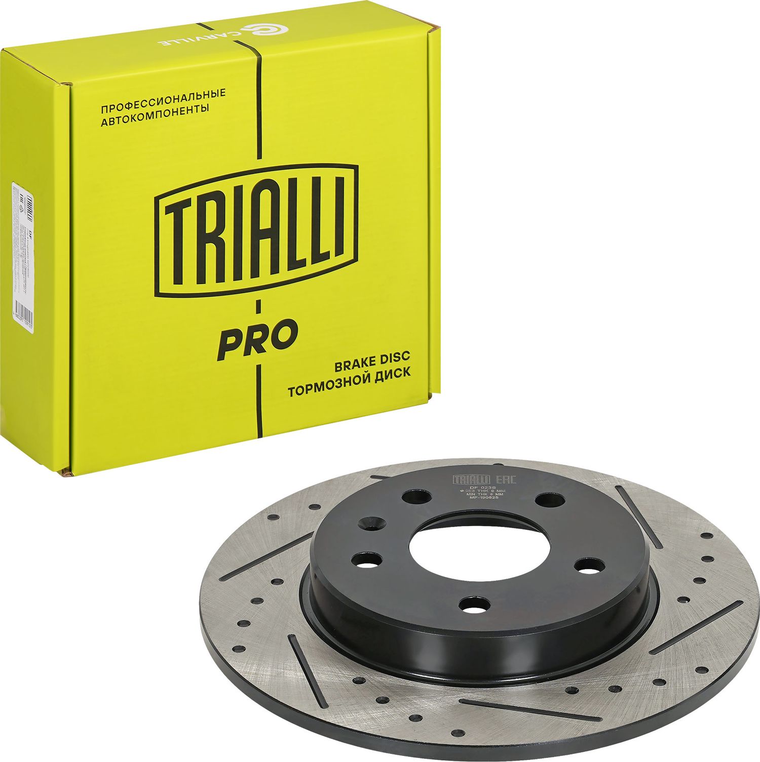 Тормозной диск Trialli. Артикул DF 023s