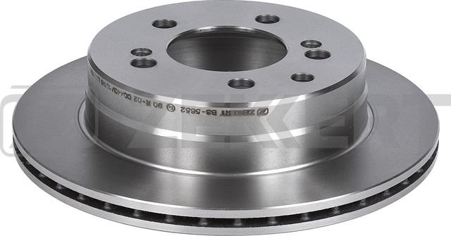 Тормозной диск Zekkert задний для SsangYong Rodius II 2013-2026. Артикул BS-5652