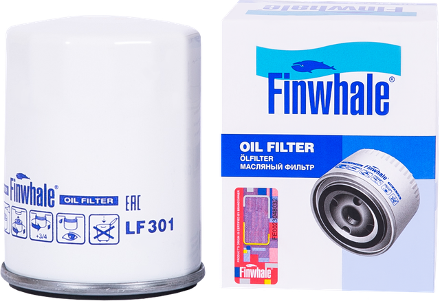 Масляный фильтр Finwhale для Nissan Qashqai II 2014-2025. Артикул LF301
