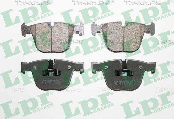 Тормозные колодки LPR задние для BMW 7 V (F01/F02/F04) 2008-2015. Артикул 05P1473