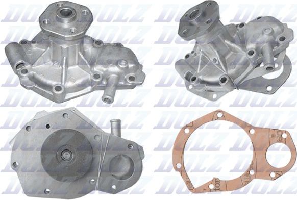 Помпа (водяной насос) Dolz для Renault 25 1984-1988. Артикул R125