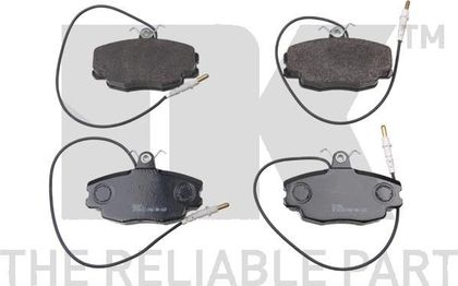 Тормозные колодки NK передние для Citroen ZX 1991-1998. Артикул