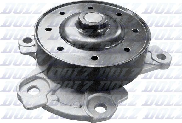Помпа (водяной насос) Dolz для Toyota Corolla E140, E150 2006-2014. Артикул T235