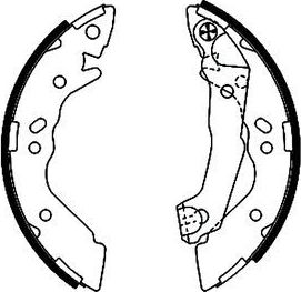 Тормозные колодки Mintex. Артикул MFR439