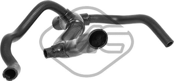 Патрубок радиатора (системы охлаждения) Metalcaucho. Артикул 09291