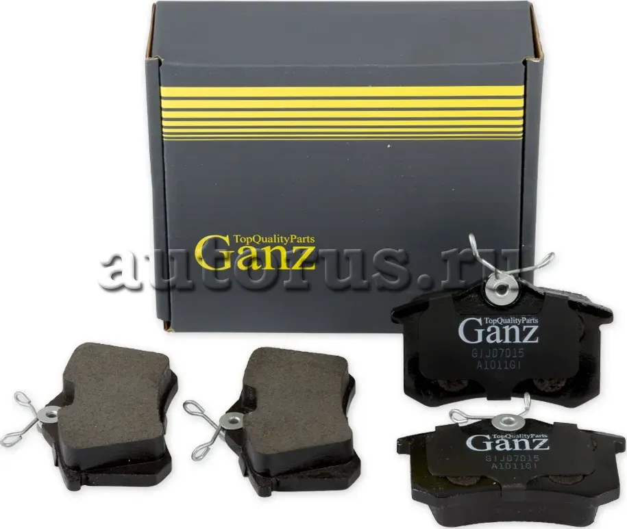 Колодки торм.зад. (Ganz). Артикул GIJ07015