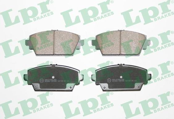Тормозные колодки LPR. Артикул 05P940