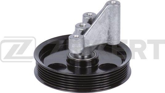 Направляющий (ведущий) ролик приводного поликлинового ремня Zekkert правый нижний для Renault Modus I 2004-2012. Артикул SR-1162